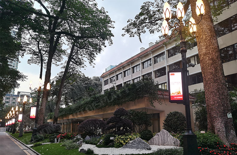 led燈桿屏 led燈桿屏