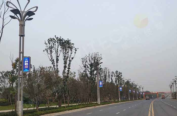 LED燈桿屏,燈桿屏 LED燈桿屏,燈桿屏